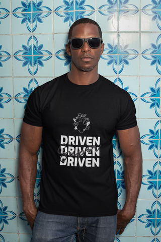 Super driven unique motivational t-shirt  collection cover photo .These t-shirts are a great present for entrepreneurs and people who seek motivation and driven