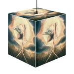 Art Decor Cube Lamp Featuring Ancient of Days by William Blake