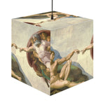 Creation of Adam Cube Lamp – Michelangelo Inspired LED Masterpiece Decor Light