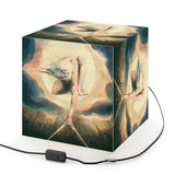 Art Decor Cube Lamp Featuring Ancient of Days by William Blake