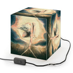 Art Decor Cube Lamp Featuring Ancient of Days by William Blake