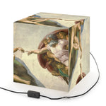 Creation of Adam Cube Lamp – Michelangelo Inspired LED Masterpiece Decor Light
