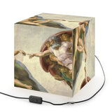 Creation of Adam Cube Lamp – Michelangelo Inspired LED Masterpiece Decor Light
