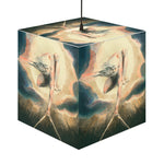 Art Decor Cube Lamp Featuring Ancient of Days by William Blake