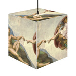 Creation of Adam Cube Lamp – Michelangelo Inspired LED Masterpiece Decor Light