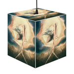 Art Decor Cube Lamp Featuring Ancient of Days by William Blake