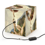 Creation of Adam Cube Lamp – Michelangelo Inspired LED Masterpiece Decor Light
