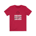red super driven  signature  unique  motivational t-shirt a great  present for entrepreneurs 