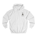 super driven bee focused arctic white motivational hoodie 