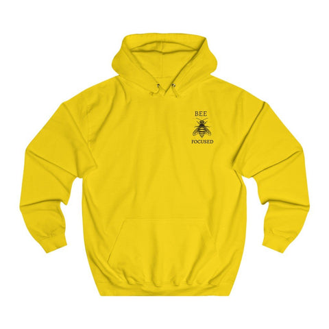 super driven sun yellow bee focused motivational hoodie 