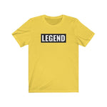 yellow super driven legend unique motivational t-shirt a great present for entrepreneurs 